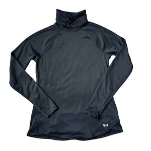 Under Armour Women’s Cold Gear Turtle Neck Base Layer Shirt size Large